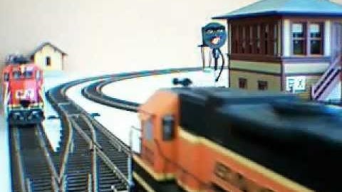 HO scale Signal Operation(2) V282.wmv