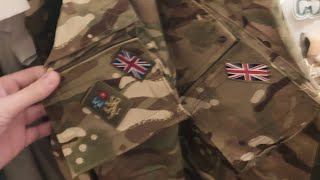Kit you get issued in army cadets