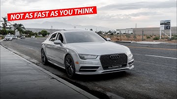 Audi A7 0-60 Dragy Runs (It