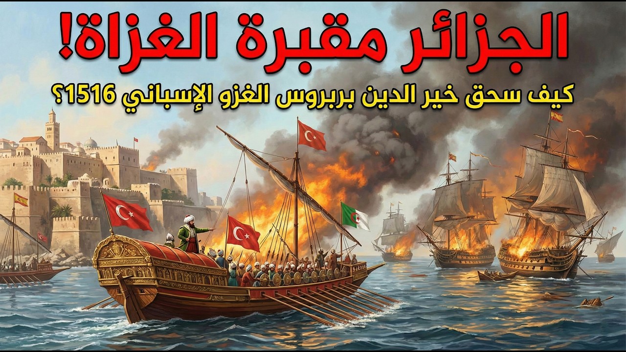 الجزائر مقبرة الغزاة! 🇩🇿 كيف سحق 