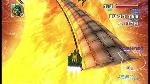 F-Zero GX Time Attack on Fire Field Undulation With Hyper Speeder 1,56"934