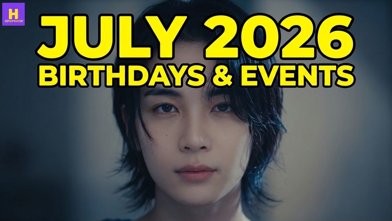K-POP BIRTHDAYS, ANNIVERSARIES AND EVENTS FOR JULY 2026 - NCT
