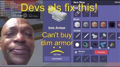 Devs please fix this! (Roblox Bedwars)