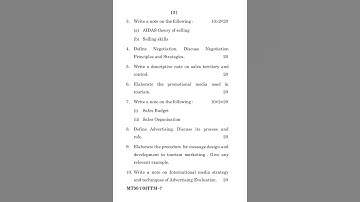 MTM-7/MTTM-7 DECEMBER-2021 QUESTION PAPER IGNOU