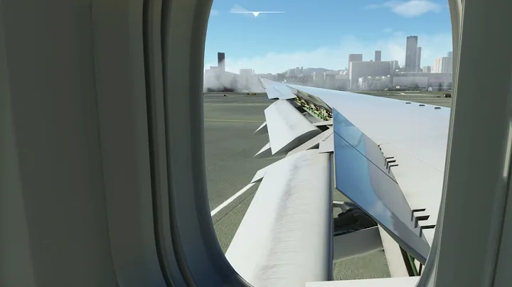 #Shorts BOEING 747 FLAP and SLAT MOVING