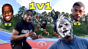 INTENSE 1v1 Basketball vs 6'2 Best friend | EP.1 Jumpers 4 Jesus featuring Sterling Tabon MIC'D  UP