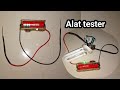 Cara membuat alat tester sederhana dari tusuk sate