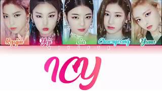 ITZY - ICY  (Color Coded Lyrics Eng\/Rom\/Han 가사)