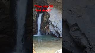 #Dive into#30ft#depth🤪
