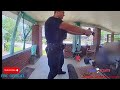 Man points weapon at cops #police #usa #crazy