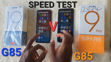Tecno Spark 9 Pro Vs Tecno Camon 19 Speed Test