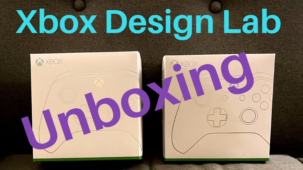 Xbox Design Lab unboxing YouTube