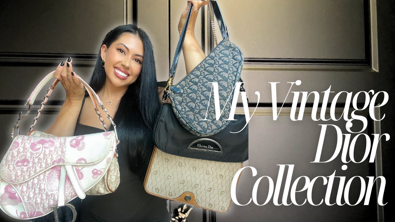 MY VINTAGE DIOR HANDBAG COLLECTION 🖤 | Galliano Era, Y2K Icons