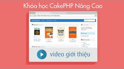 Khóa học CakePHP Framework Trực Tuyến