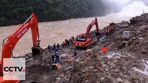 China Landslide: Major road reopens to the landslide site in Fujian Province