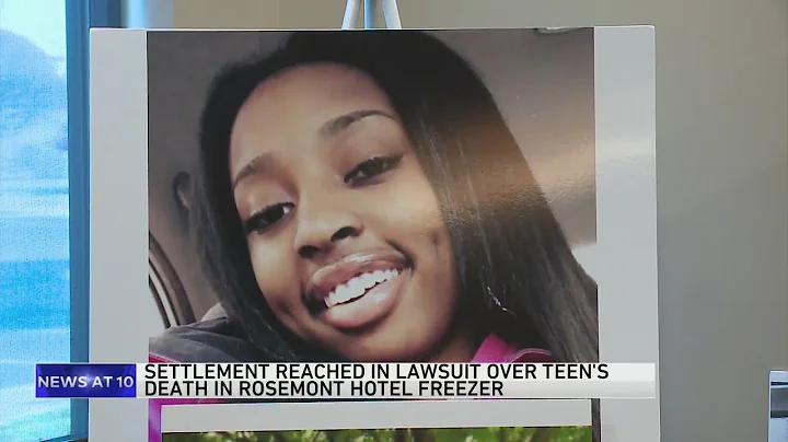 Settlement reached in lawsuit over teen's death in Rosemont hotel freezer