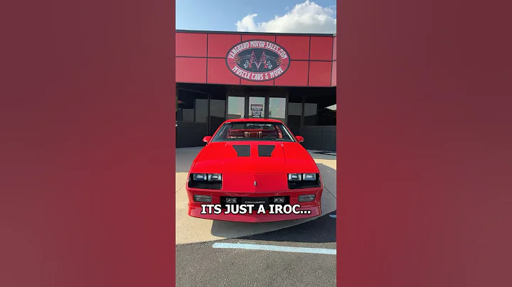 Listen to our gorgeous New Arrival! 😍 1989 Chevrolet Camaro IROC Z28 with only 121 Original Miles!