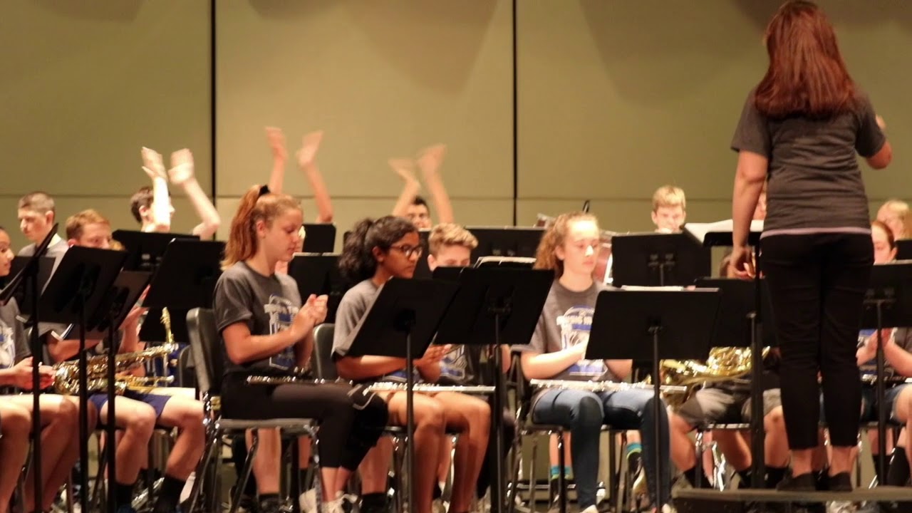 NBC RMS Wind Ensemble - Music in the Park Song 2