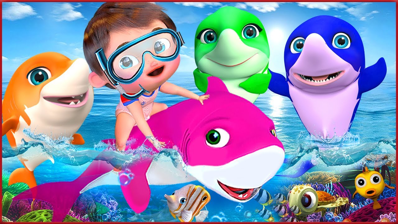 ???? Baby Shark ,  This Little Puppy , Wheels on the Bus , Happy Birthday Song - Banana Cartoon [HD]