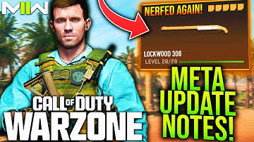 WARZONE: New META UPDATE PATCH NOTES! Big Shotgun NERF, Long Range Changes, & More! (Weapon Updates)