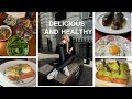Enjoying food and still eat healthy  london food vlog