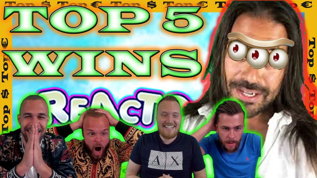 REACTOONZ BIGGEST WINS 🧸  El mejor TOP 5 (Streamers)  🏆 Garga EPIC WINS 💎 PLAY'N GO Slot 🎰