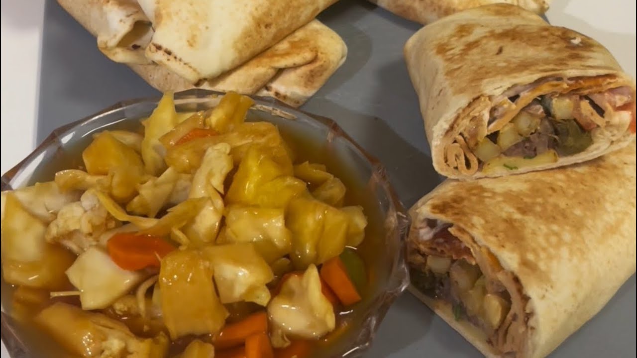 ترند الشاورما التركية دونر كباب بطريقة سهلة وسريعة وصحية 🌯🌯🫔