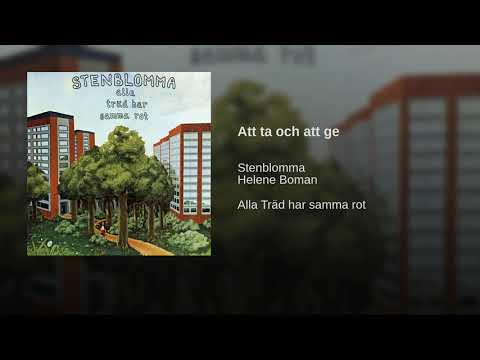 Stenblomma — Att ta och att ge