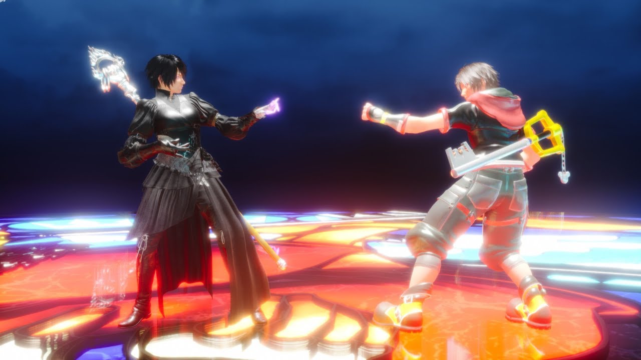 Kingdom Hearts Remake: Xion (Zafina) vs Sora (Leo) - Tekken 8