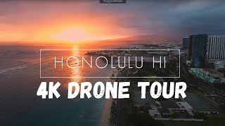 Honolulu Hawaii 2023 | 4K Drone Tour