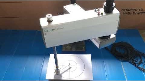 HYULIM ROBOT SCARA TEST