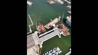 The US 1 Bridge Project in Jupiter, Florida, reaches a new milestone