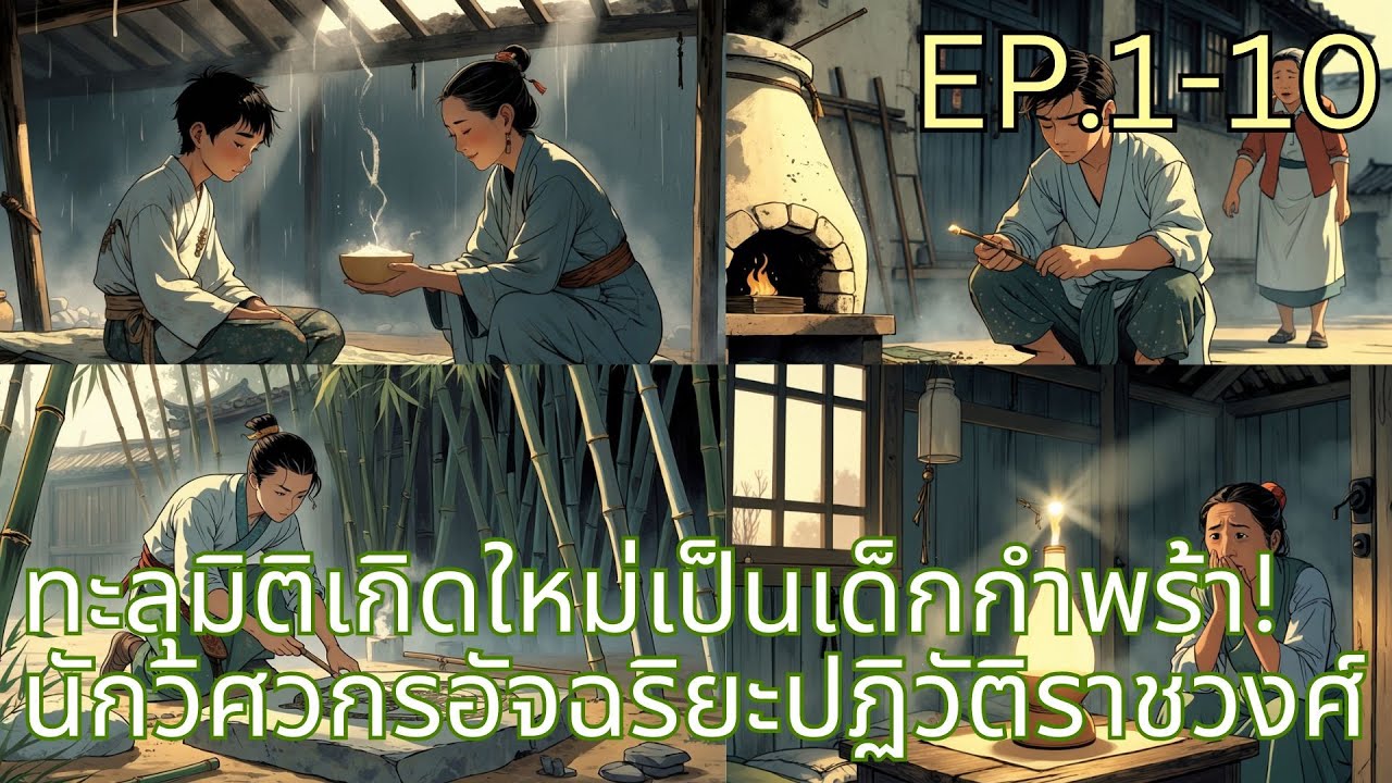 ทะลุมิติเกิดใหม่เป็นเด็กกำพร้า! นักวิศวกรอัจฉริยะปฏิวัติราชวงศ์ EP.1-10