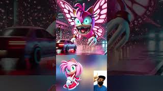 Ding Dong Sonic Zombie Team's becomes a rampage butterfly #sonic #sonicthehedgehog #shorts #zombie