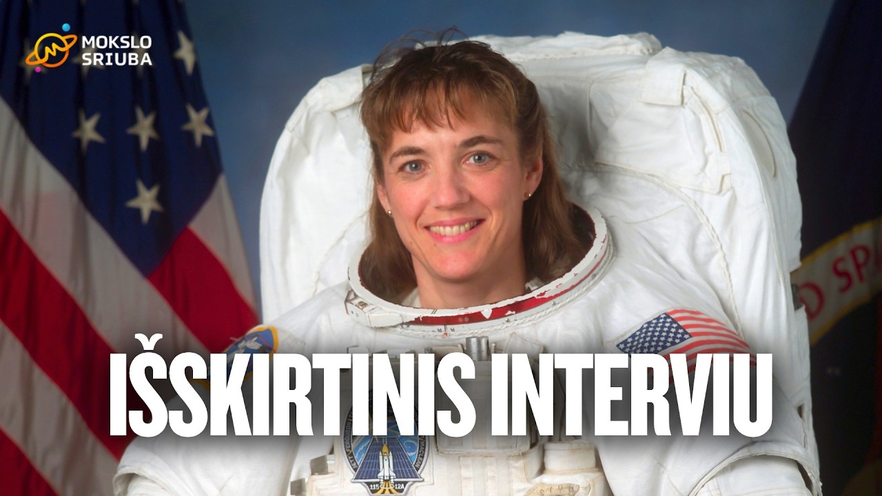 Išskirtinis interviu su NASA astronaute Heidemarie Stefanyshyn-Piper