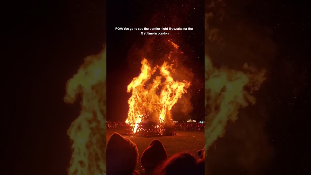 Bonfire night in London is so magical 