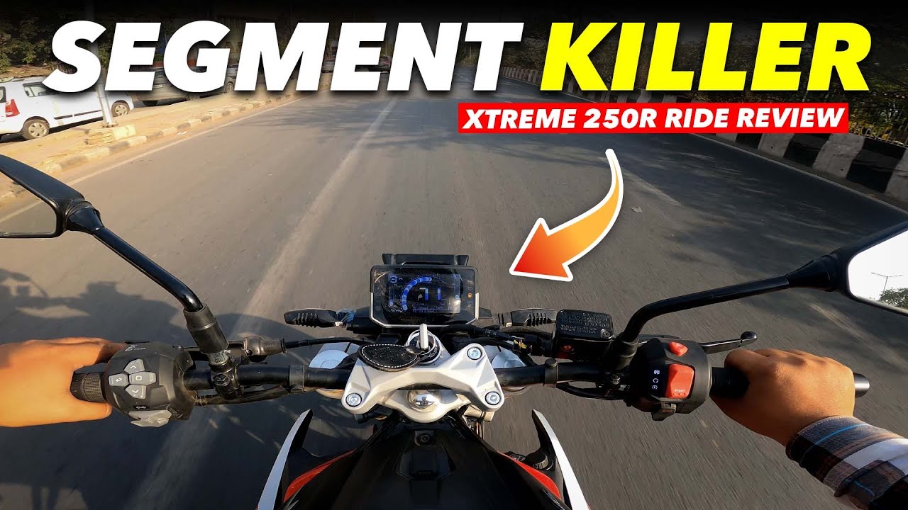 Hero Xtreme 250r Ride Review | BRAKING Power Performance ⚡️⚡️ | Better Than All 250cc Bike