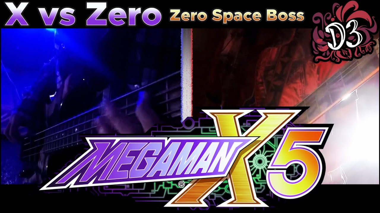 X vs Zero - Mega Man X5 [Metal Cover] || Dinnick the 3rd Feat. Galeborne