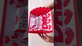 Father's day special greeting card /Father's day pop-up card ideas /DIY Father's day card #shorts