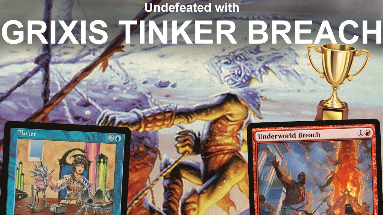 ICE, ICE, BABY! Vintage Grixis Tinker Breach Combo. Brain Freeze