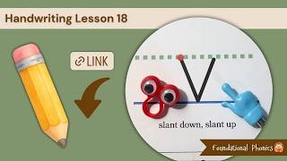 Letter "v" | Quick and easy handwriting videos for Kindergarten - First grade!