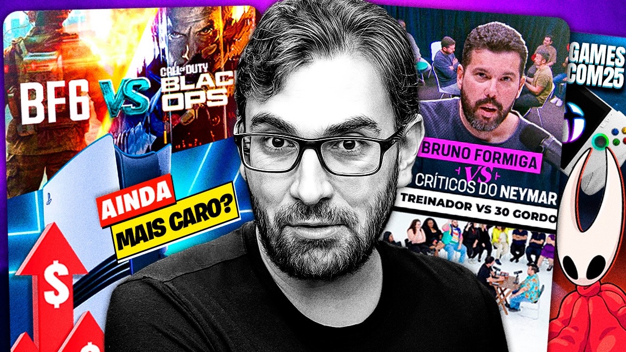 Pirataria Dispara, BF Atropela CoD, PS5 Mais Caro, Xbox Faz Anúncio Grande & Mais! | Ep. 84