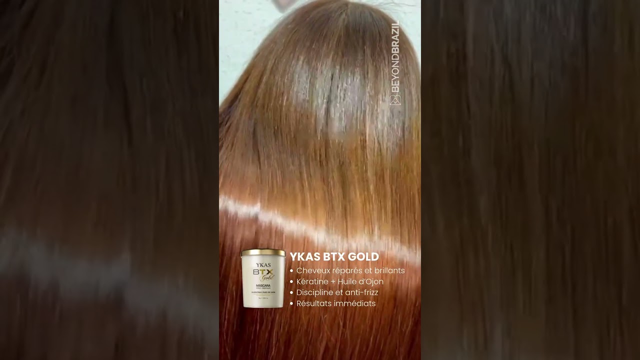 Ykas Gold – liso, brillante y sin frizz! ✨