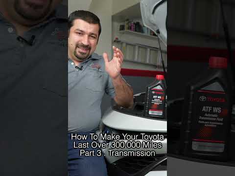How To Make Your Toyota Last Over 300,000 Miles Part 3 : Transmission