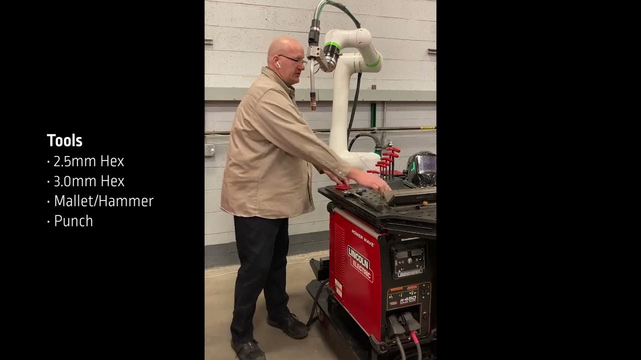 Battery Change Over - Lincoln Electric Cobot Training Video - YouTube