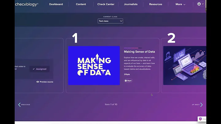 Teaching media literacy | How to use Checkology®