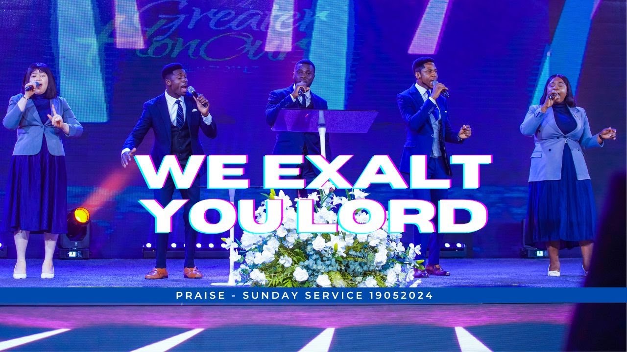 We Exalt you Lord | Exciting Praise Session with COZA City Music | @# ...