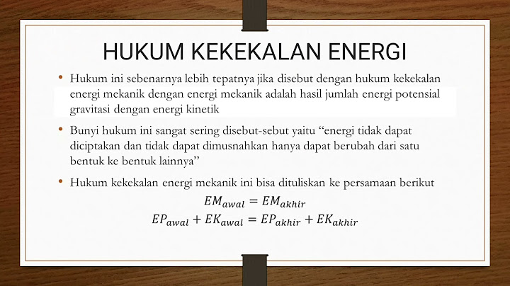 Energi Elastis