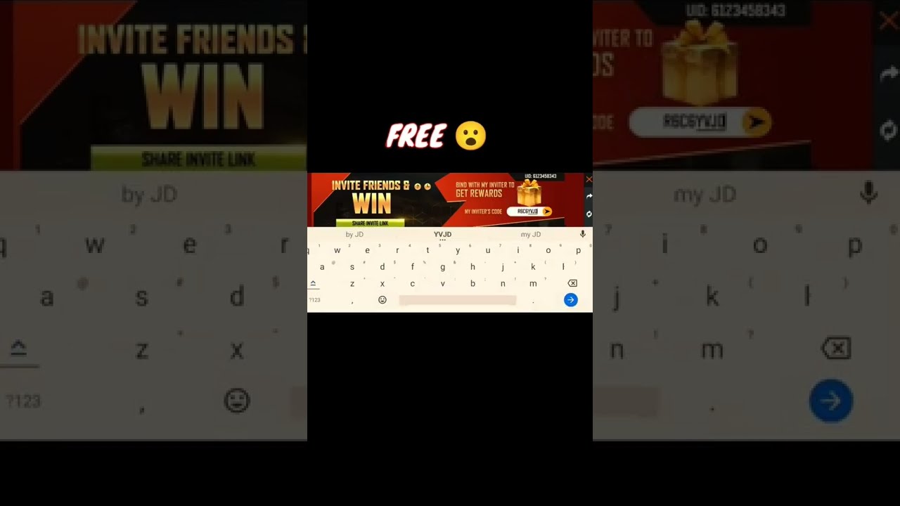 FF Invite and Win Event | Complete In 5 Minutes 🤯 | Invite And Win Event Complete 