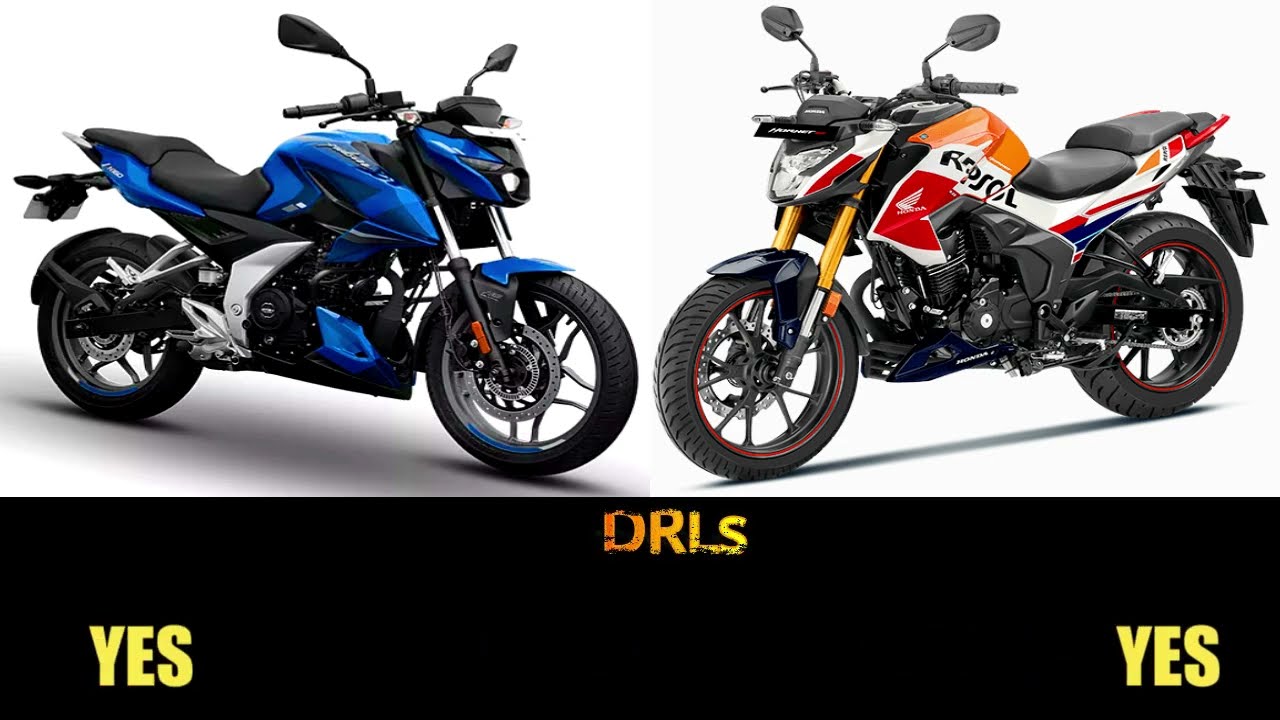 Honda Hornet VS Bajaj Pulsar N160  specs, top speed, features  
